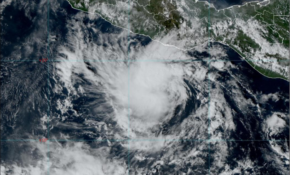 Imagen 4 Huracán Otis. Satélite GOES-16 del 23 de octubre de 2023. Fuente:[11]